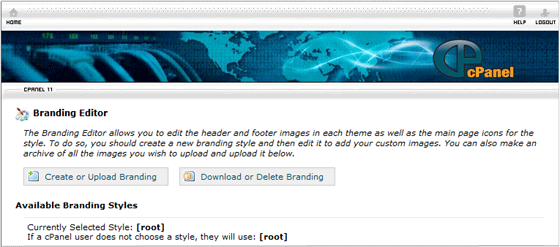 WHM Reseller Banding Editor